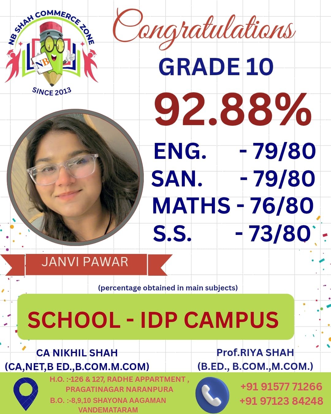 Standard 10 Result