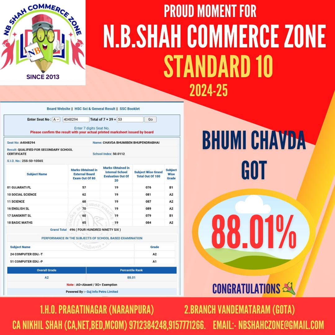Standard 10 Result