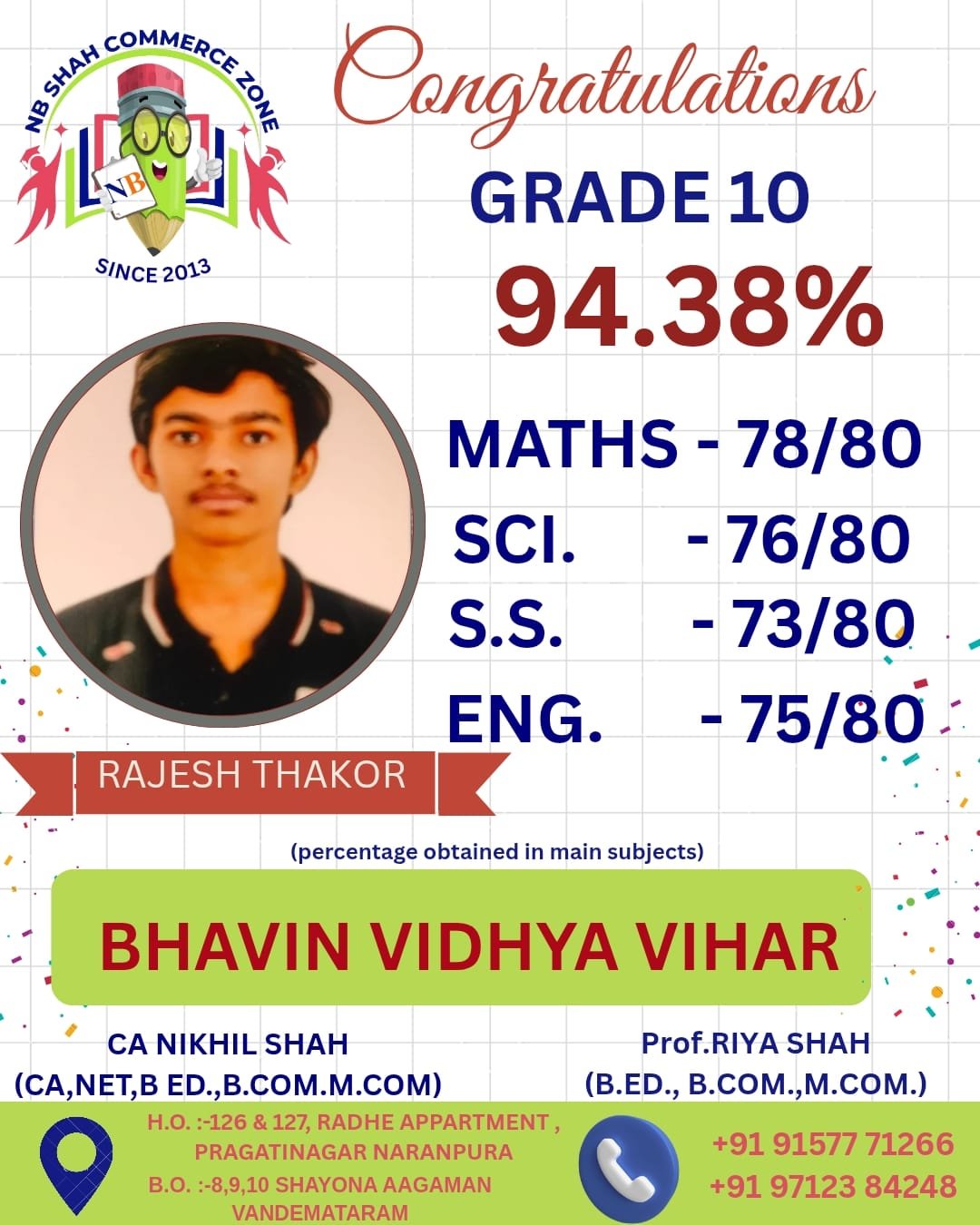 Standard 10 Result