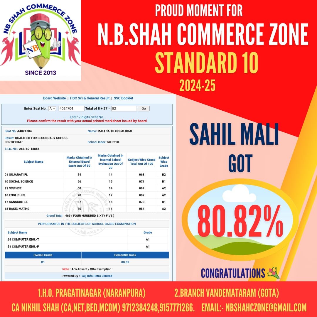 Standard 10 Result