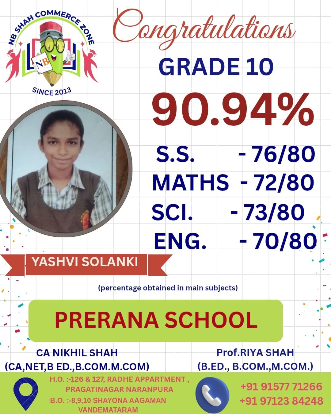 Standard 10 Result