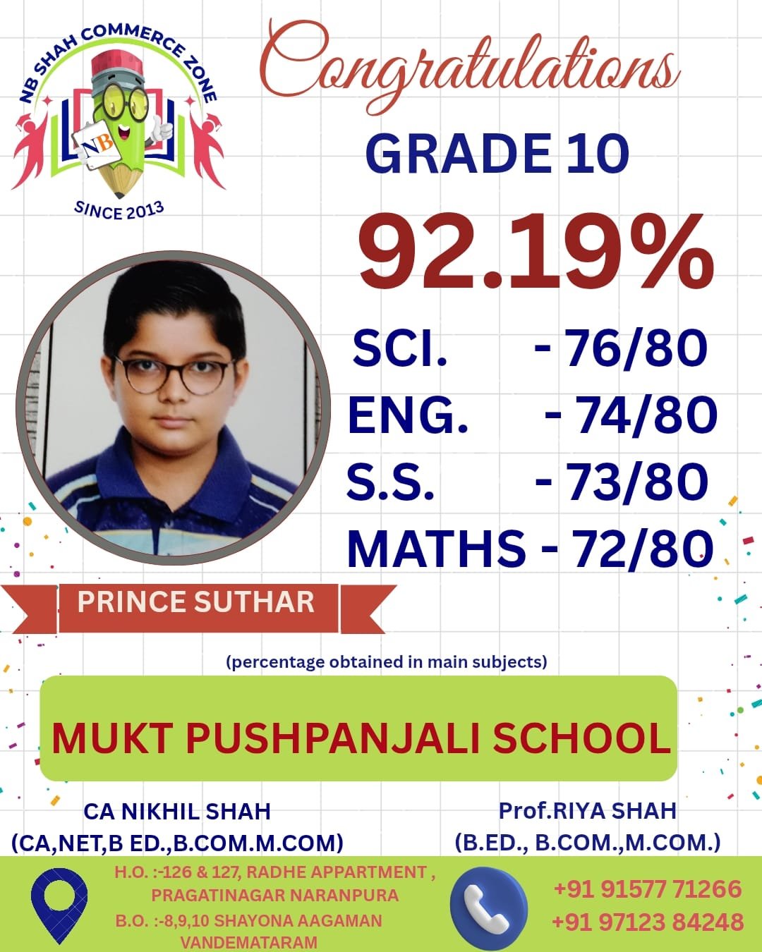 Standard 10 Result