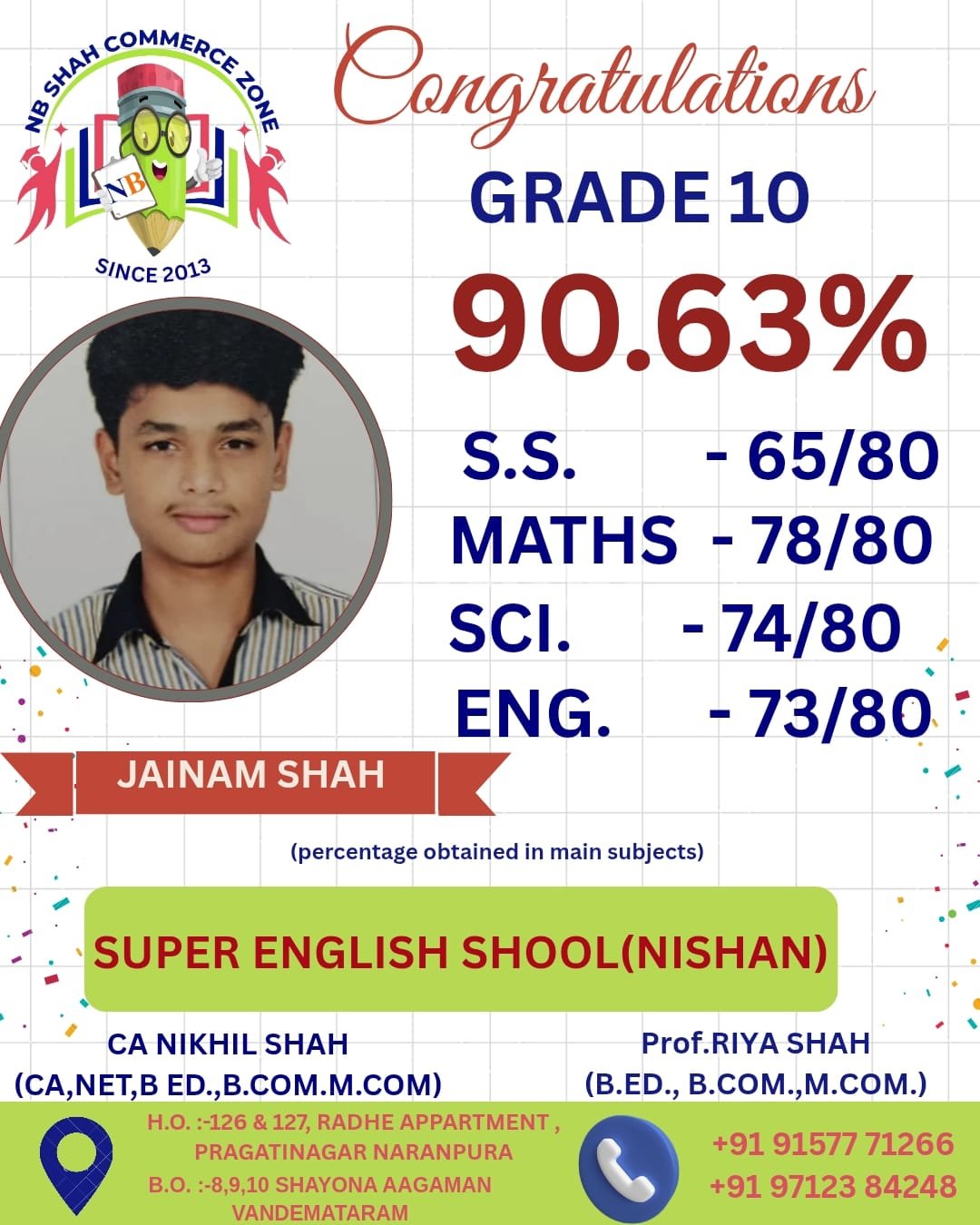Standard 10 Result